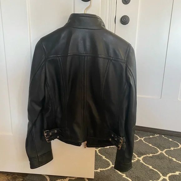 Michael Kors leather jacket - Picture 2 of 2